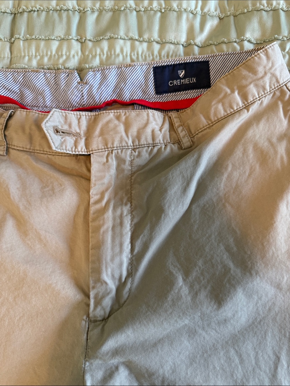 Cremieux Light Khaki Chinos